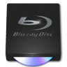 Disc Blu-ray Disc Black Icon 96x96 png